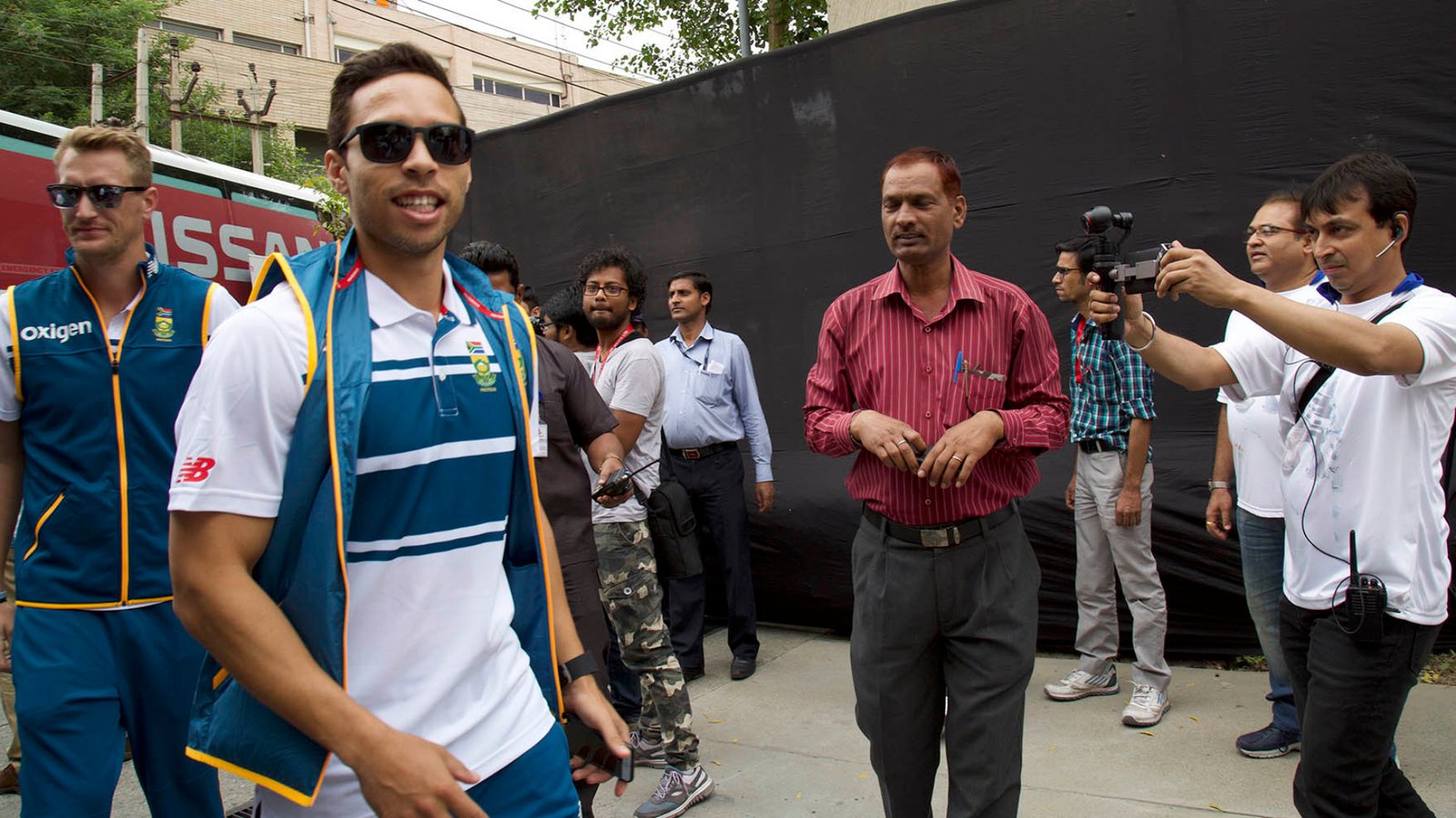 Oxigen Event with Sachin Tendulkar & Proteas Team — slide